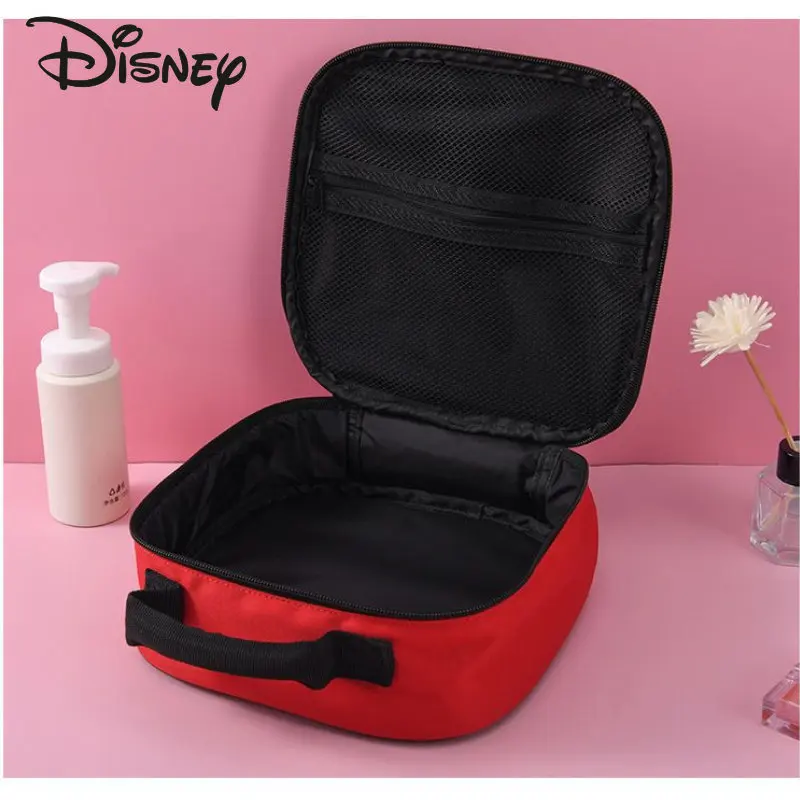 Disney Mickey New Makeup Bag Fashionable High Quality Multi Functional Wash Bag Large Capacity Waterproof Portable Storage Bag
