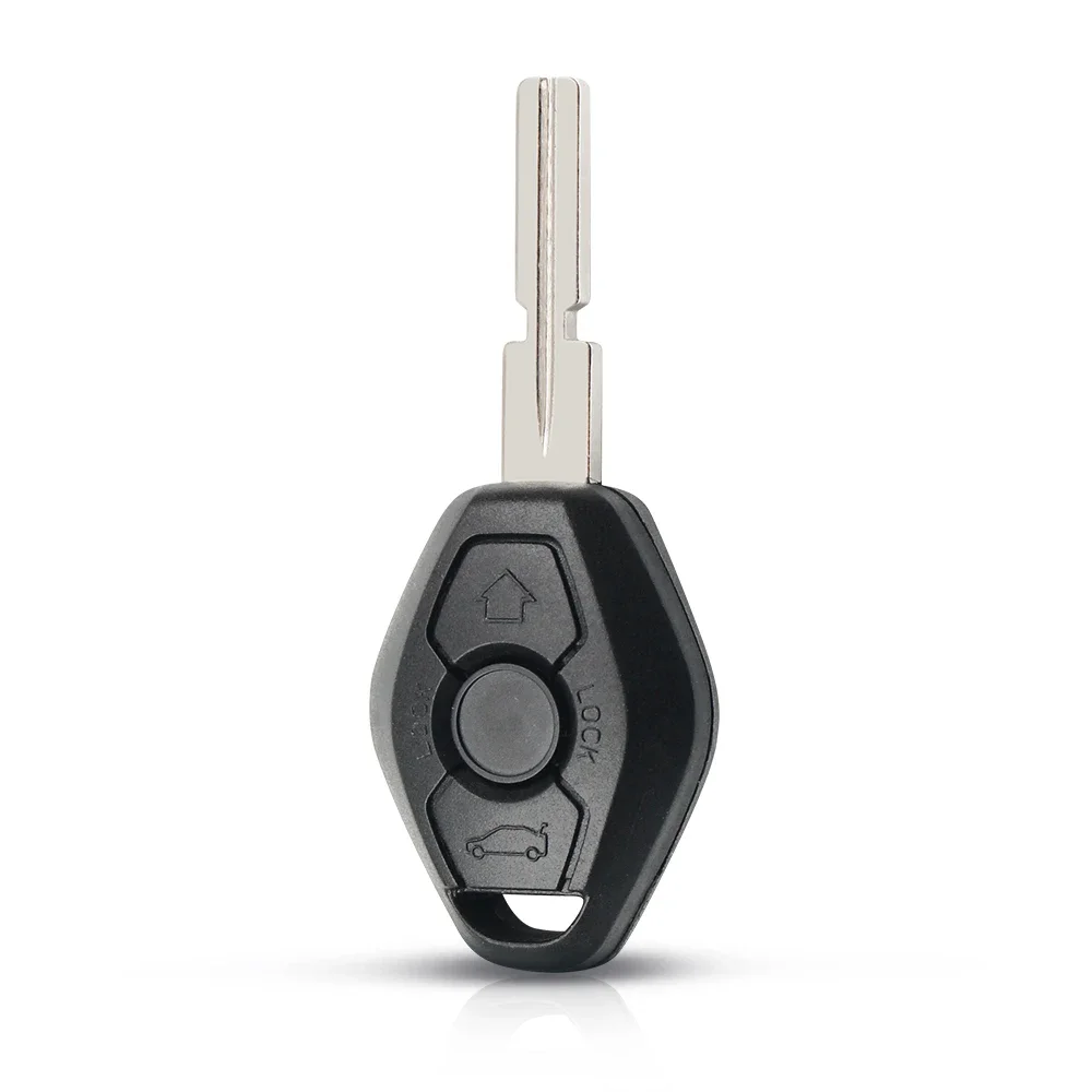 

Брелок KEYYOU для BMW 1 3 5 6 7 Series X3 X5 Z3 Z4 EWS, запасная система автомобильного ключа, чехол без ключа, дистанционный брелок, Необрезанный