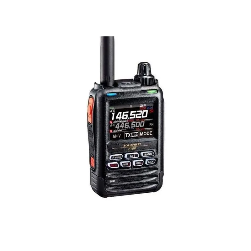 

Yaesu FT5DE Walkie Talkie C4FM Full Color Touch Screen Bluetooth GPS Location Recording Digital Analog Transceiver