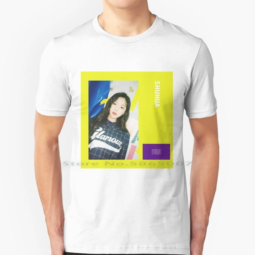

Shuhua-( G ) I-Dle T Shirt 100% Cotton G I Dle G Idle Gidle G _ I _ Dle Soyeon Miyeon Minnie Soojin Yuqi Shuhua Big Size 6xl