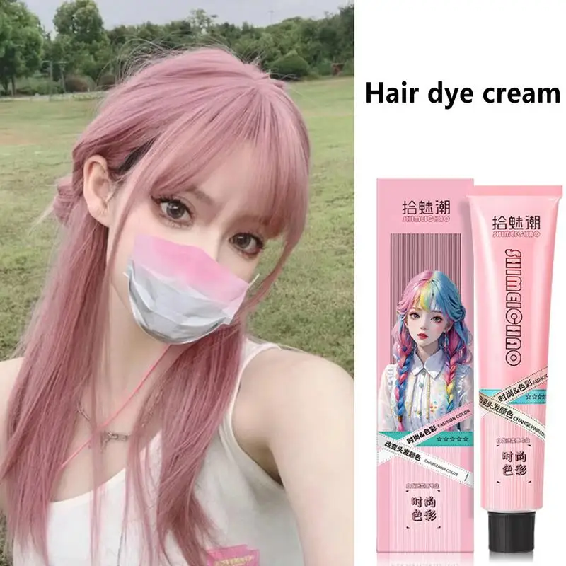 Крем для окраски волос стойкая краска долговечные продукты укладки густых