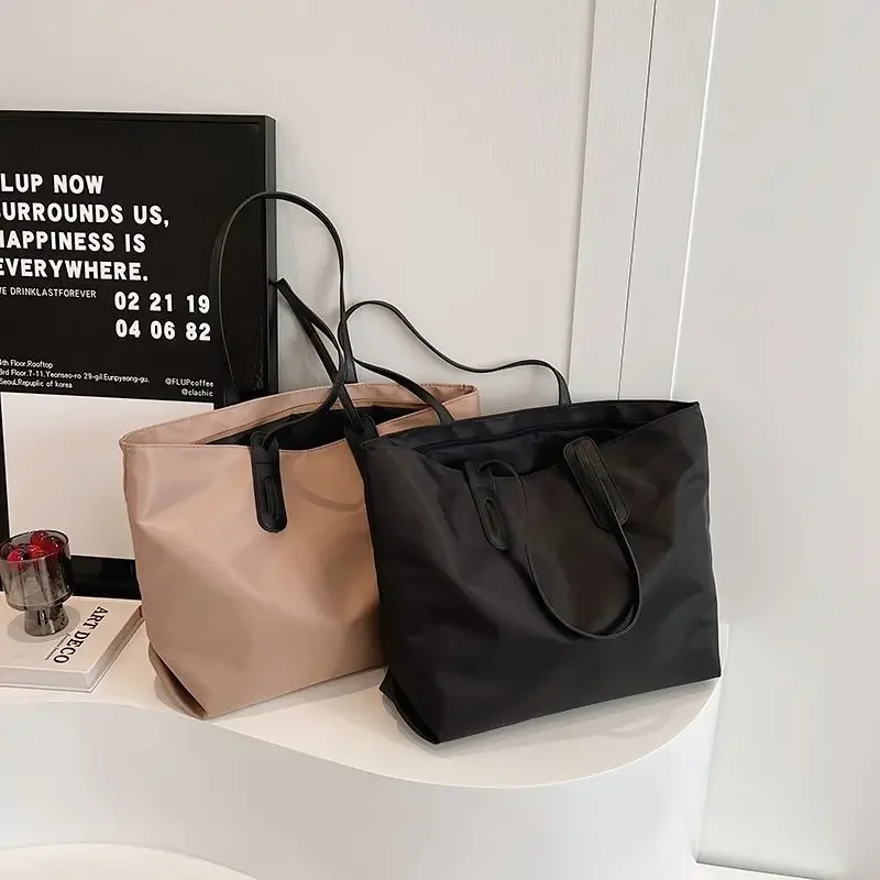 Холщовая Сумка-тоут GAINNY для женщин повседневная вместительная сумочка на плечо