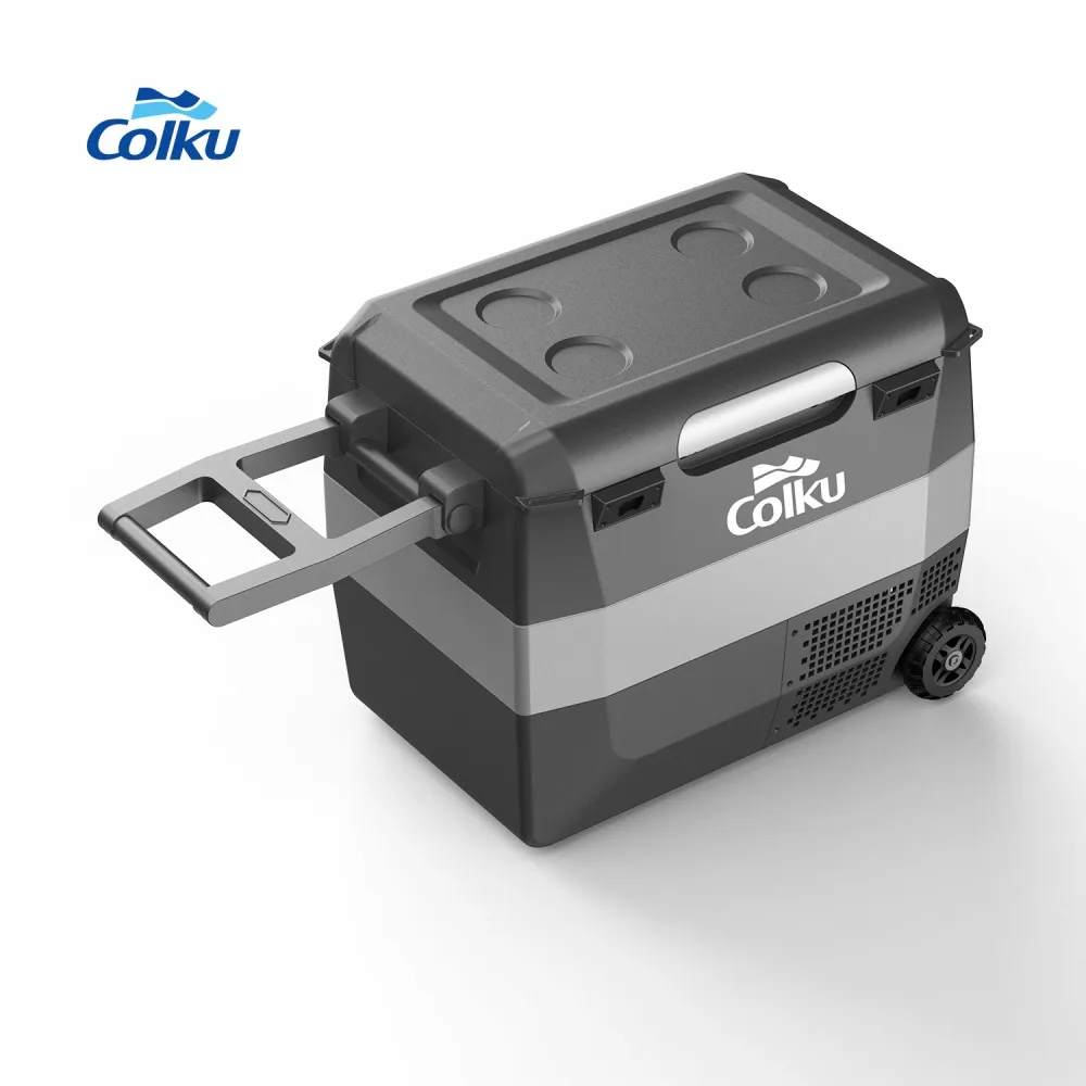Фото Colku GC40 DC 12 В 220 В портативный автомобильный холодильник для автомобиля, грузовика, уличный электрический автомобильный холодильник с морозильной камерой №1