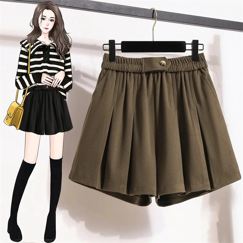 CAN XIN LCY Женские шерстяные шорты 4XL