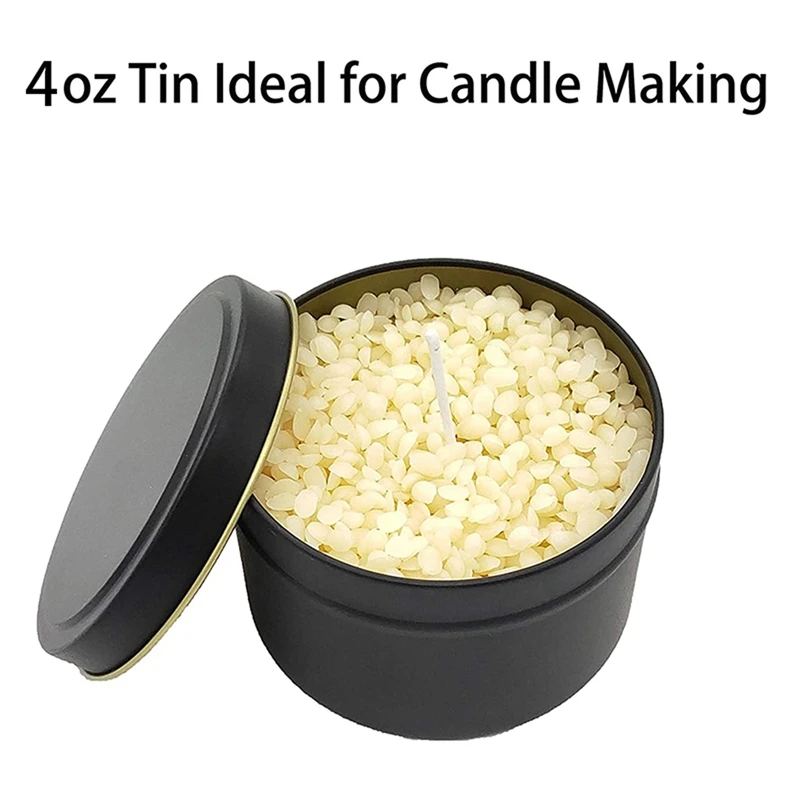 Консервные банки для свечей 144 шт. 4 унции металлические контейнеры изготовления