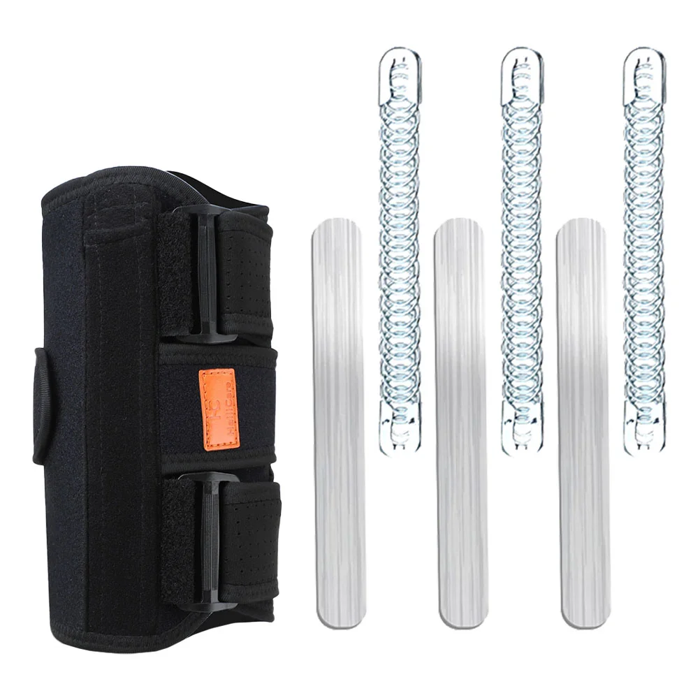 

1 Set Practical Elbow Brace Sprain Arm Fixing Protector Elbow Splint (Black)