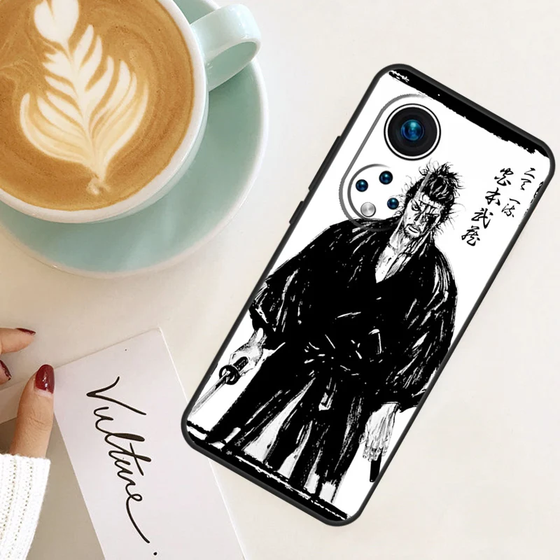 Чехол vagabond miyamoto musashi для Honor 50 чехол Huawei P40 Lite P20 P30 Pro Nova 9 5T P Smart 2021 2019 - купить по