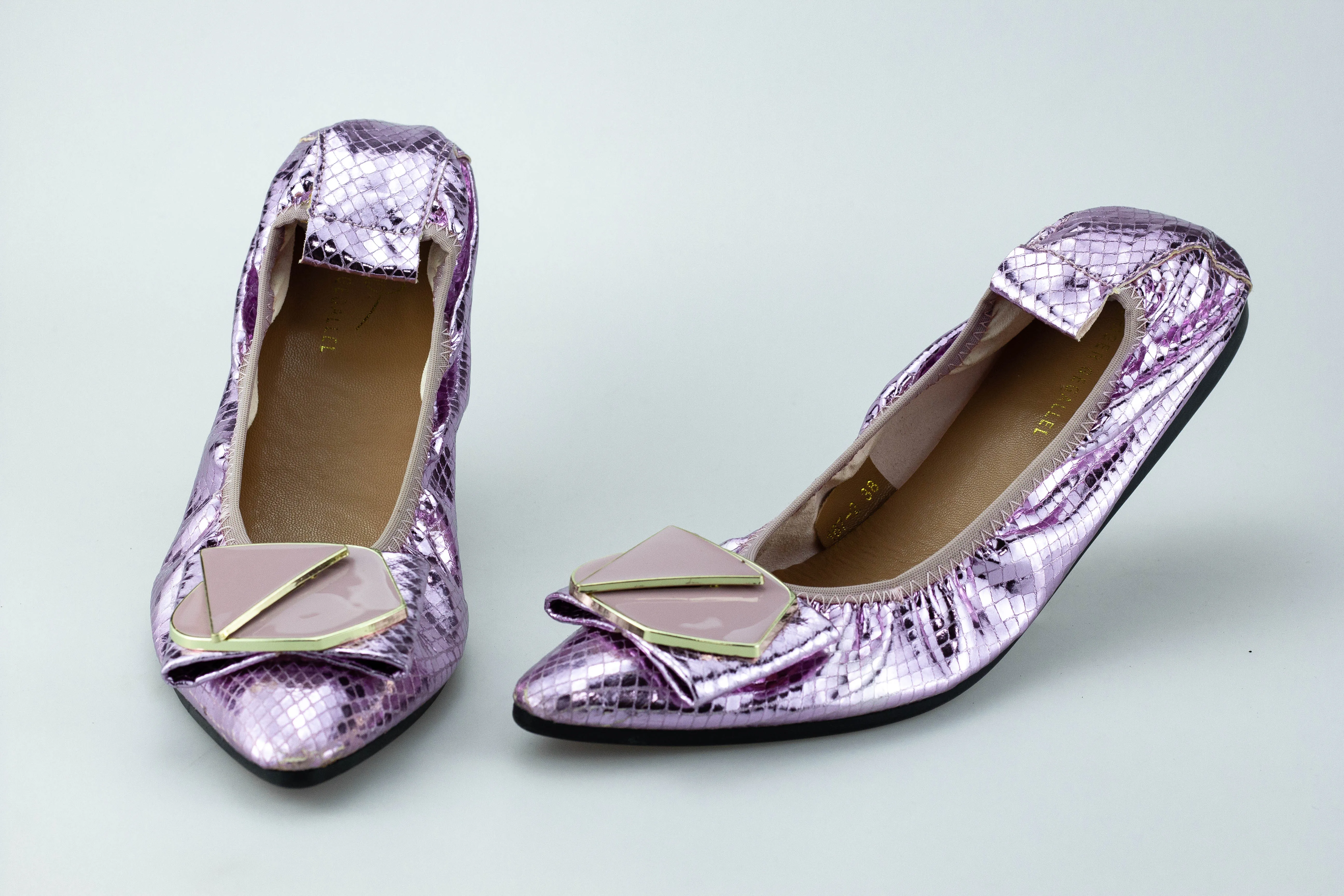 Comfy Ballet Flats for Women 2022 New Designer Casual Slip on Loafers Pointed Toe Fashion Shoes Flats Women Lady Flat Shoe167-2