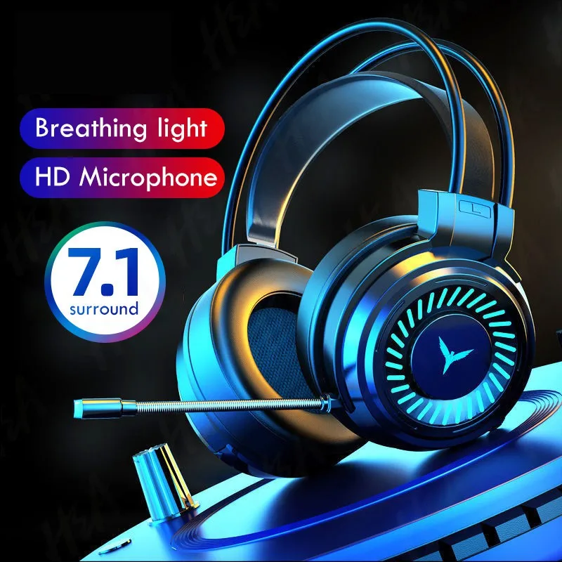 

Gaming HeadphonesNoise Cancelling Headphones with mic Over Ear Wired Headphone Call center headset with Microphone noise