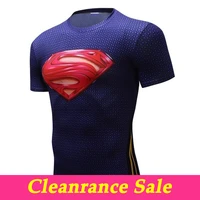 super hero t shirts summer short sleeve casual o neck tshirts superhero print fitness tshirts harajuku sports tops