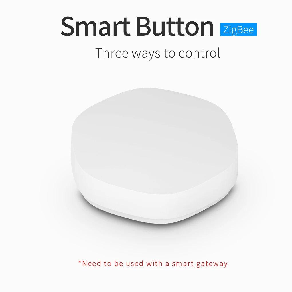 

ZigBee Tuya WiFi Smart Switch Multi-scene Linkage 3 Modes Wireless Button Electric Door Bell Office Hotel Intelligent Devices