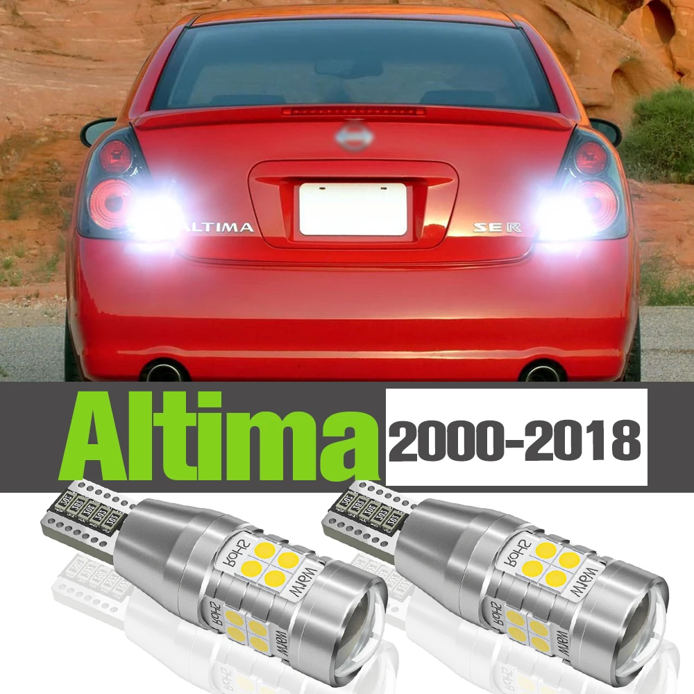 

2x LED Reverse Light Accessories Backup Lamp For Nissan Altima 2000-2018 2006 2007 2008 2009 2010 2011 2012 2013 2014 2015 2016