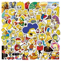 1050pcs simpson stickers waterproof decal cartoon sticker for skateboard backpack notebook classic child toy gift