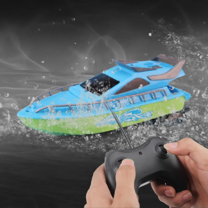 

Twin Motor High Speed Boat Easy To Use Remote Control Ship For Kids RC Boat High-speed Electric Children Remote Control Toy