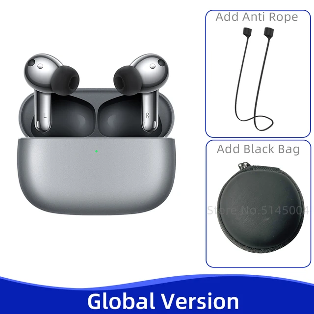 HONOR Earbuds 3 Pro Silver Gray global + rope + bag