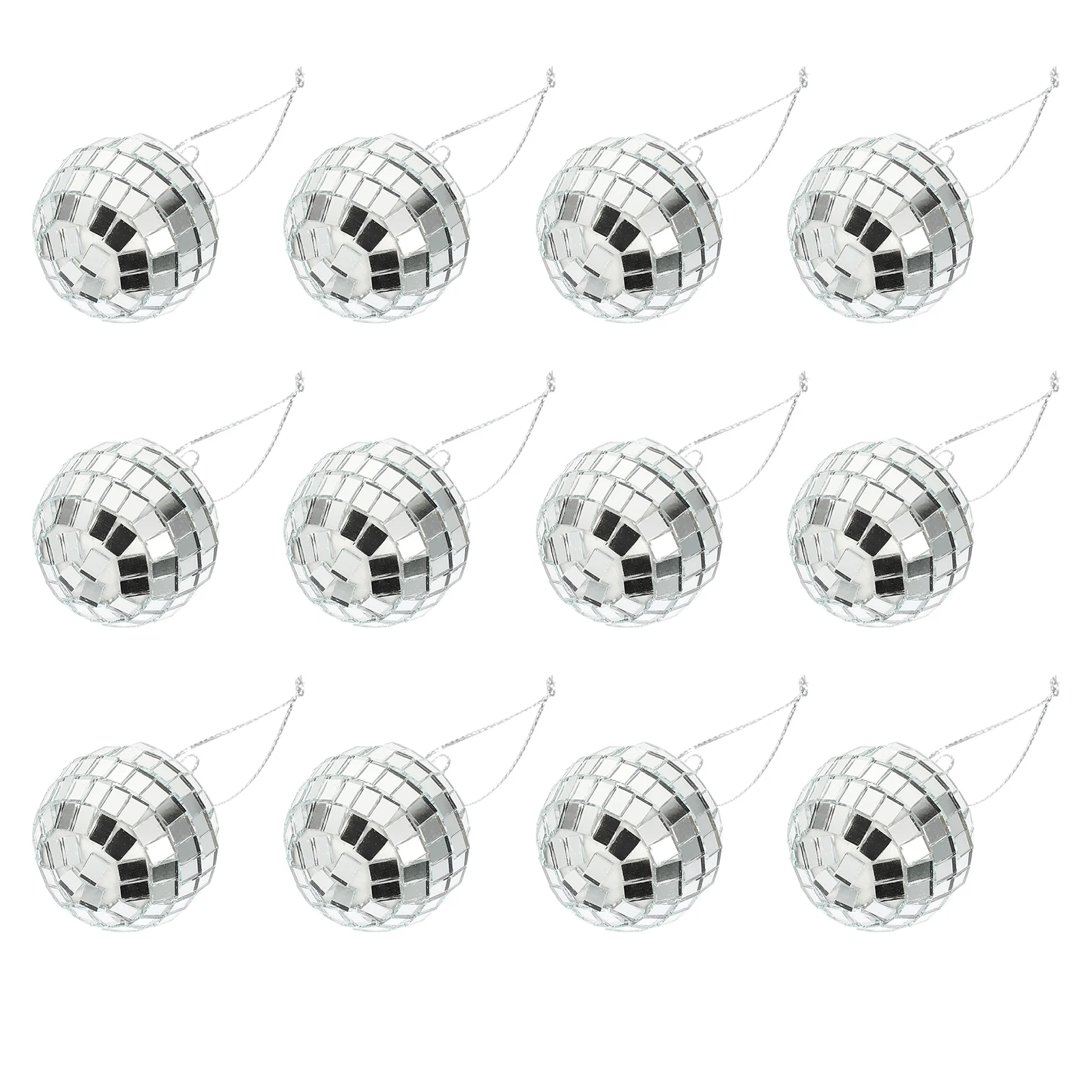 

Disco Reflective Ball Wedding Stage Ornament Hanging Pendant Mirror KTV Bar Sphere Small
