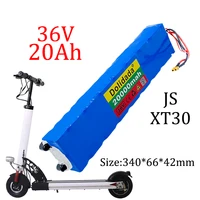 36v 20ah 18650 high power rechargeable lithium battery 10s3p 500w for modified bicycle scooter electric vehicle with bms xt30