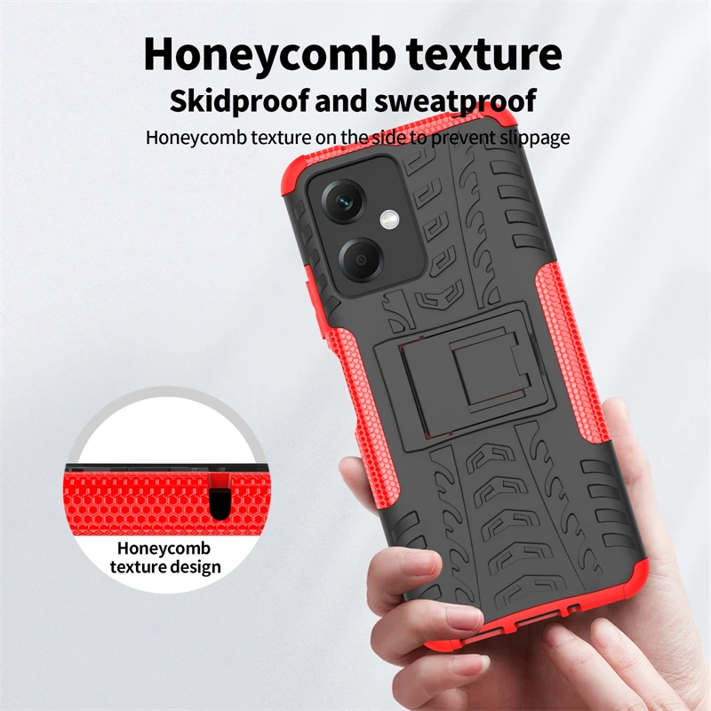 For Xiaomi POCO X5 Case Silicone Robot for POCO X5 Case Rubber Phone Holder Protective TPU POCO X5 M5 M5S Cover