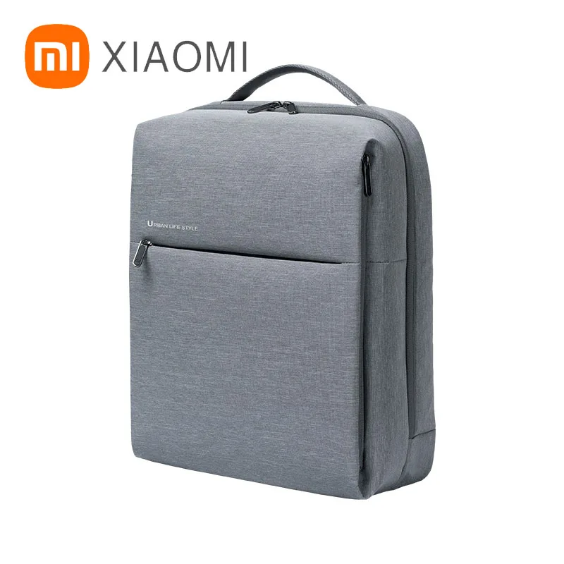 Xiaomi Mi City Minimalist Backpack 2th Suitable 15.6inch Laptop Men Women Unisex Durable Waterproof Eight Storage Bags Built In