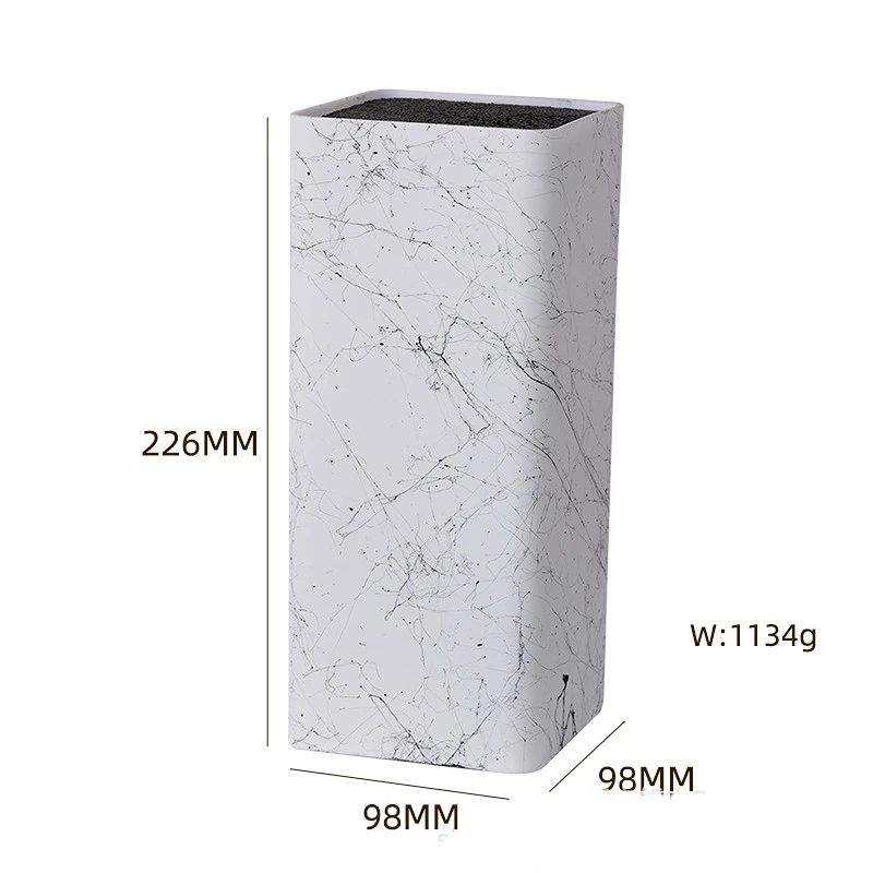 Пластиковый держатель для ножей кухонная Подставка хранения с бесплатной