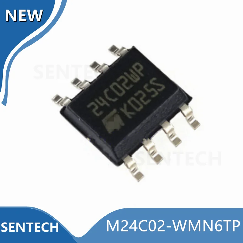 10 шт./лот новые и оригинальные фонарики 24C02WP 2Kbit и 1Kbit Serial I2C Bus EEPROM SOP-8 pin