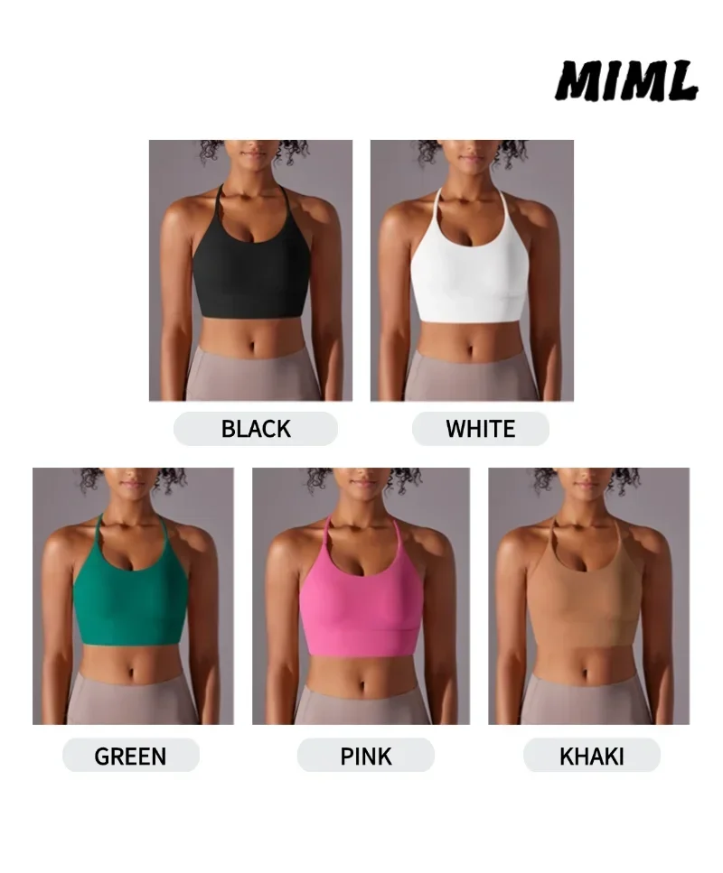 Новое женское нижнее белье спортивный бюстгальтер для йоги на открытом воздухе