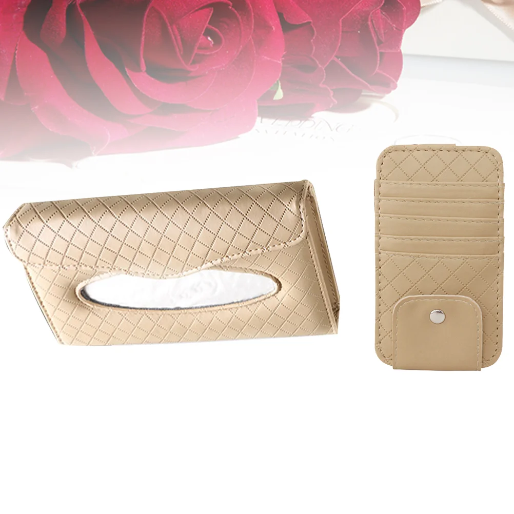 

Holder Visor Tissue Napkin Auto Car Box Sun Dispenser Case Tissuesvehicleorganizer Automobile