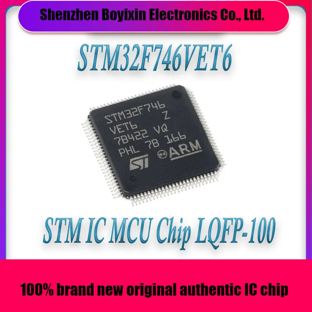 

STM32F746VET6 STM32F746VE STM32F746V STM32F746 STM32F STM32 STM IC MCU Chip LQFP-100