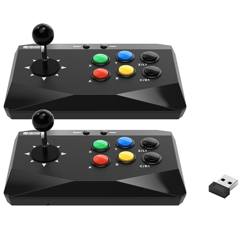 Y3 аркадная 2 4G Беспроводная игровая консоль клавиатура для ПК/Android/IOS/M8 прочная