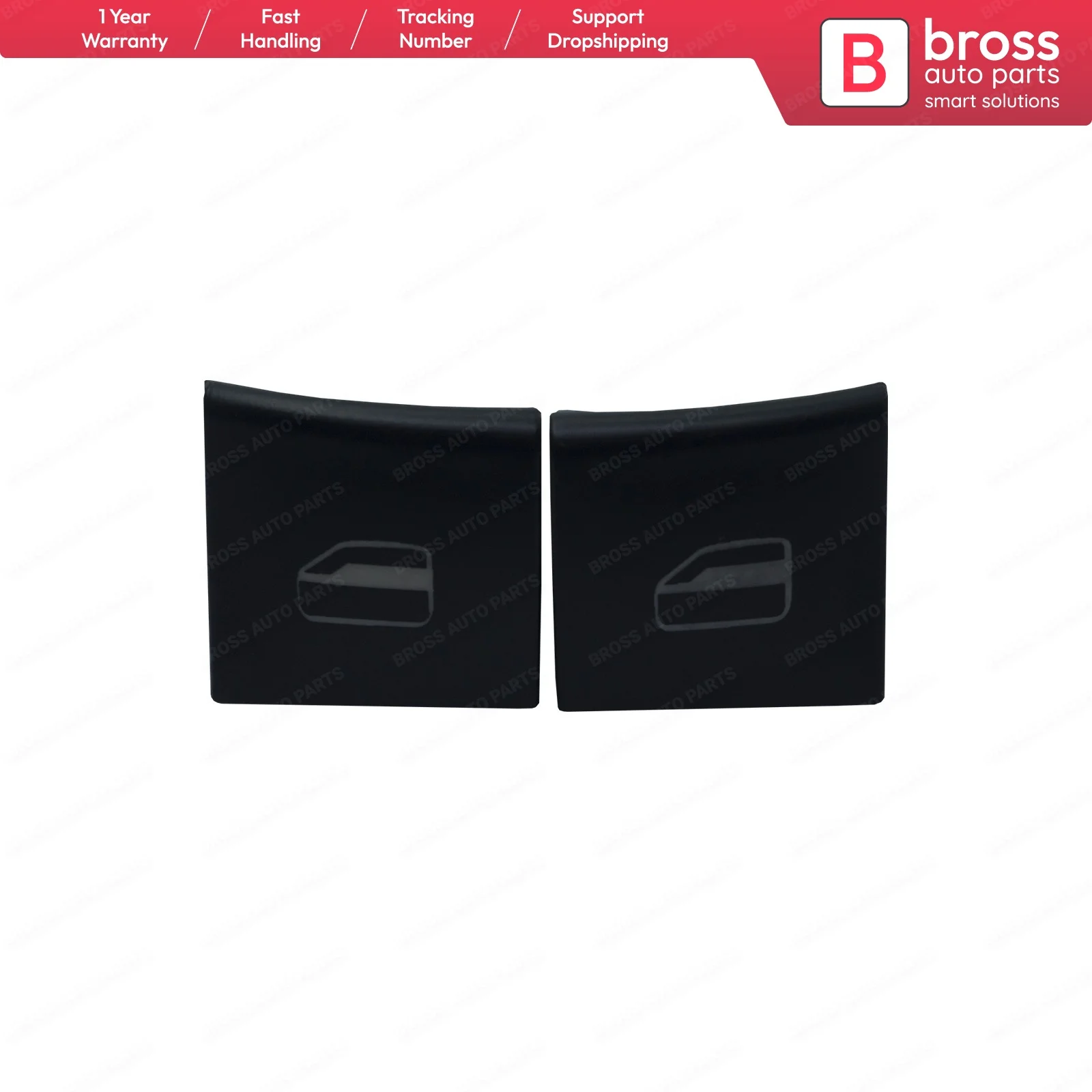 

Bross BDP982 Electric Power Window Switch 68039999AA Repair Front Buttons Cover Window Control for Dodge Nitro Jeep Liberty