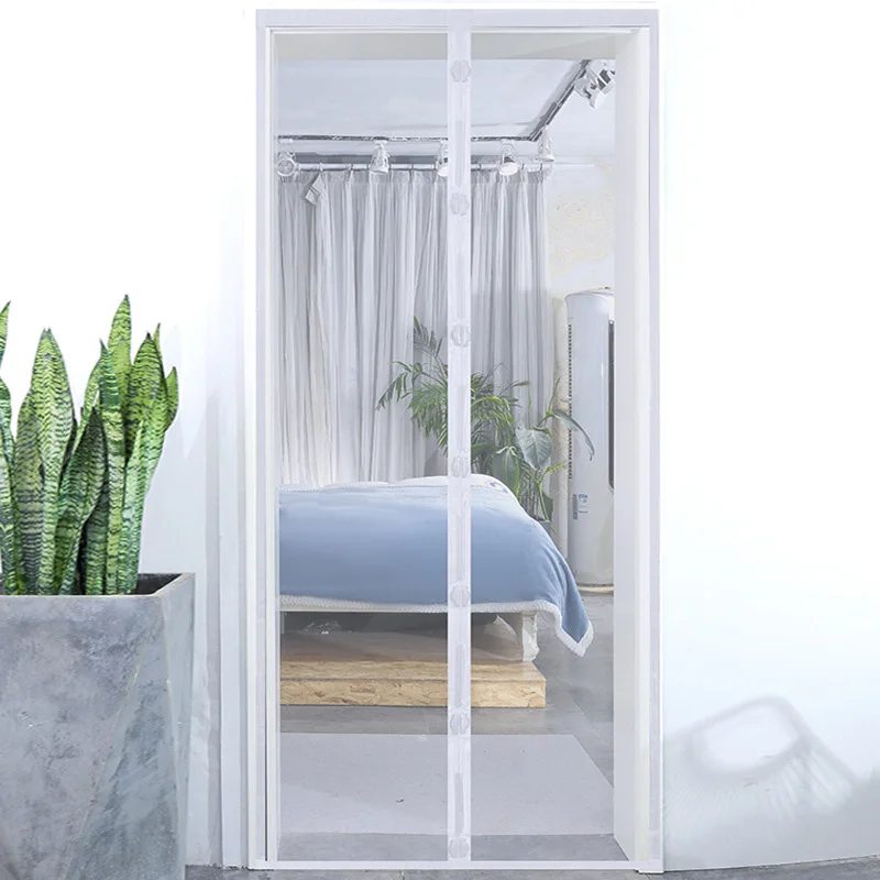 Hands Free Magnetic Mosquito Net Door Screen Mesh Automatic Closure Summer Anti Mosquito Insect Fly Bug Curtain Net