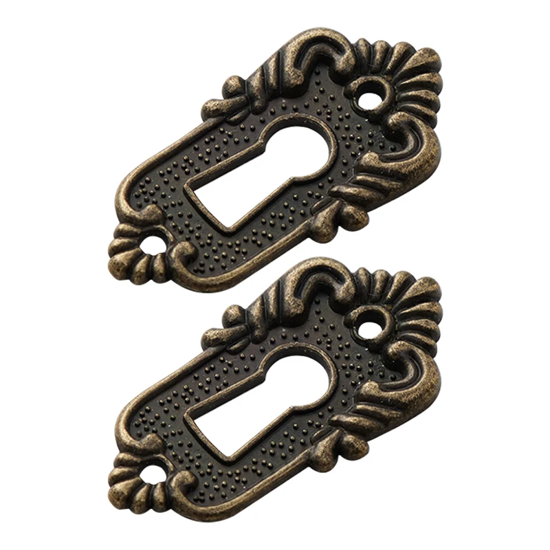 

Винтажная крышка для замочной скважины из цинкового сплава 2 шт.