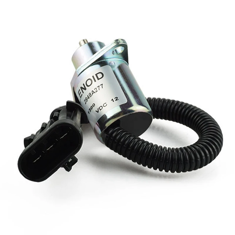 2848A278 топливный запорный клапан электромагнитный 12 В для двигателя Caterpillar 246 216 226