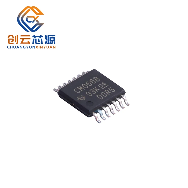 10 шт., новинка 100%, оригинальный интегральные схемы CD4066BPWR, рабочий усилитель, микрокомпьютер с одной микросхемой