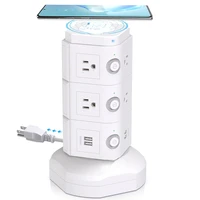 fireproof surge protector power strip tower extension board power extension socket with usb