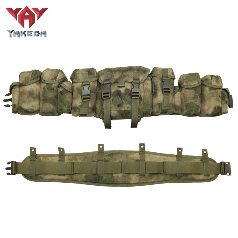 Yakoda MOLLE System 1000D нейлоновый военный жилет с карманом на животе, износостойкий дышащий камуфляжный тактический жилет (art.: 3920cd07edf11) - 3920cd07edf11