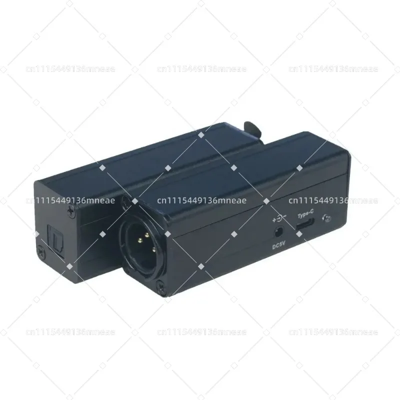 Фото Оптический цифровой аудиоконвертер SPDIF в AES XLR для CD, DAC, DAT, активных мониторов и акустических систем №5