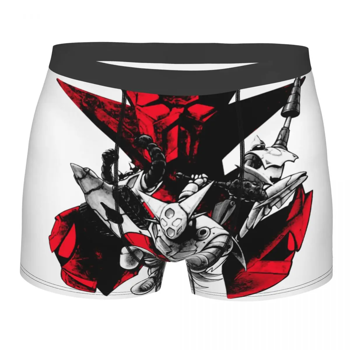 

Getta Robo Men Boxer Briefs Underpants UFO Robot Grendizer Mazinger Z Highly Breathable High Quality Gift Idea