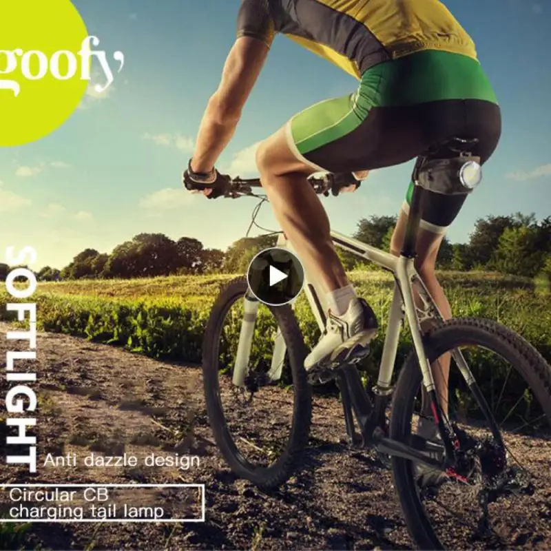 

Фонарь задний велосипедный водонепроницаемый с пятью режимами вспышки