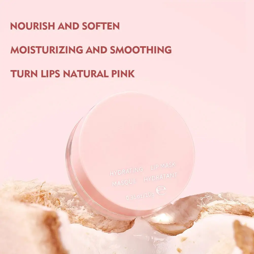 

Увлажняющая Маска для губ 10 г, увлажняет на ночь, питает, восстанавливает Уход за губами, защищает бальзам для женщин и девочек