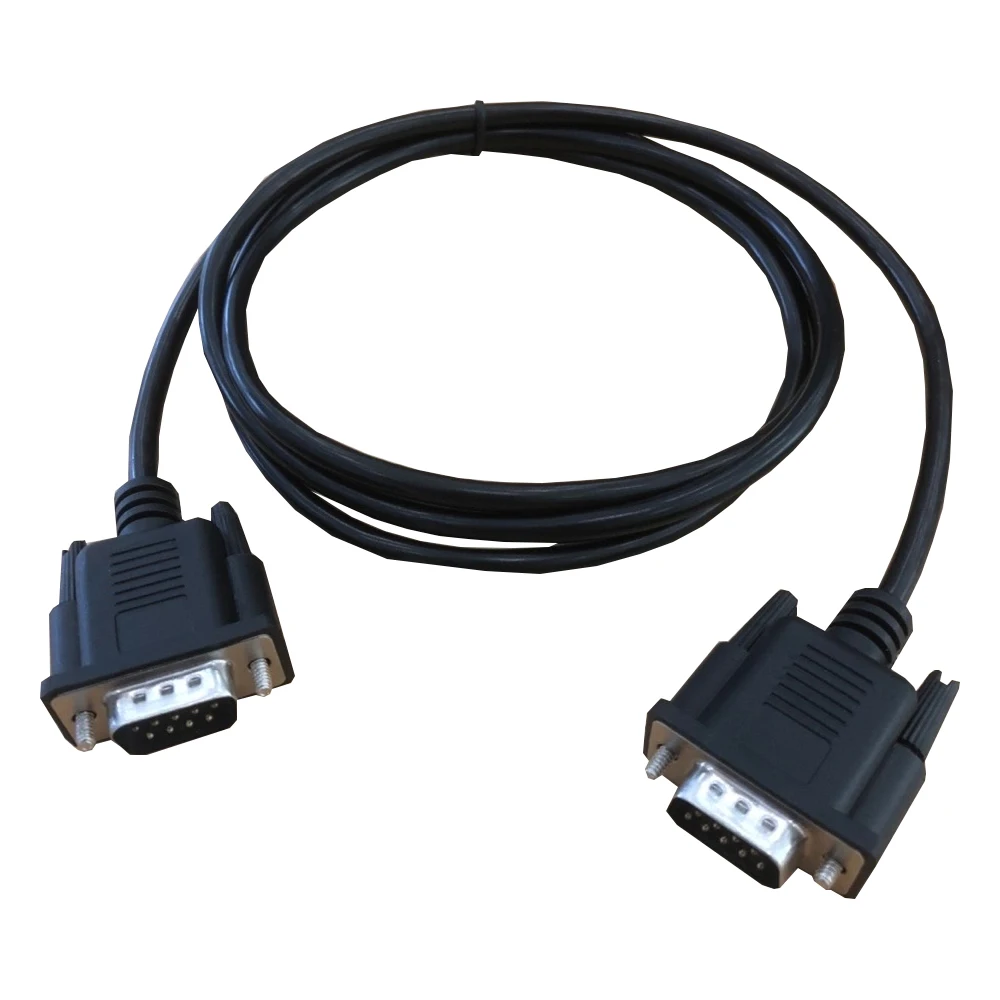 

DB9 pin Serial Cable Male to Male to Female to Female RS232 COM 9 Hole Direct Connection 1.5m 3m PLC