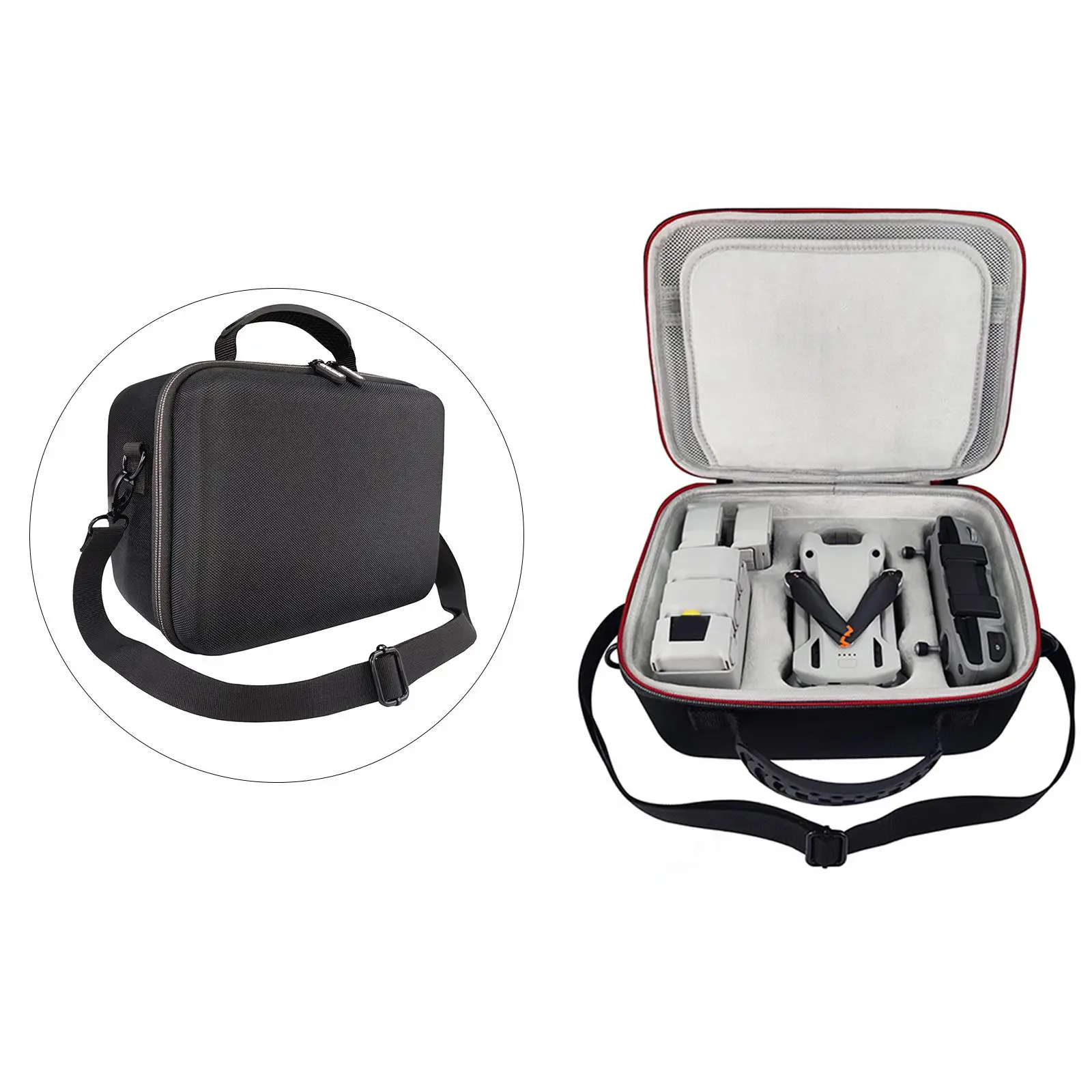 

Carrying Case Outdoor Water Resistant Portable Adjustable Strap Cross Body Bag Shoulder Bags Handbag for DJI Mini 3 Pro Drone