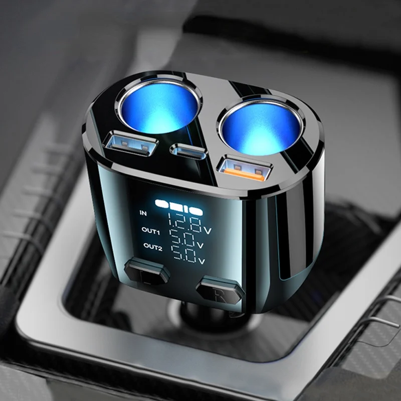 

Сетевое зарядное устройство с двумя USB-портами, 65 Вт