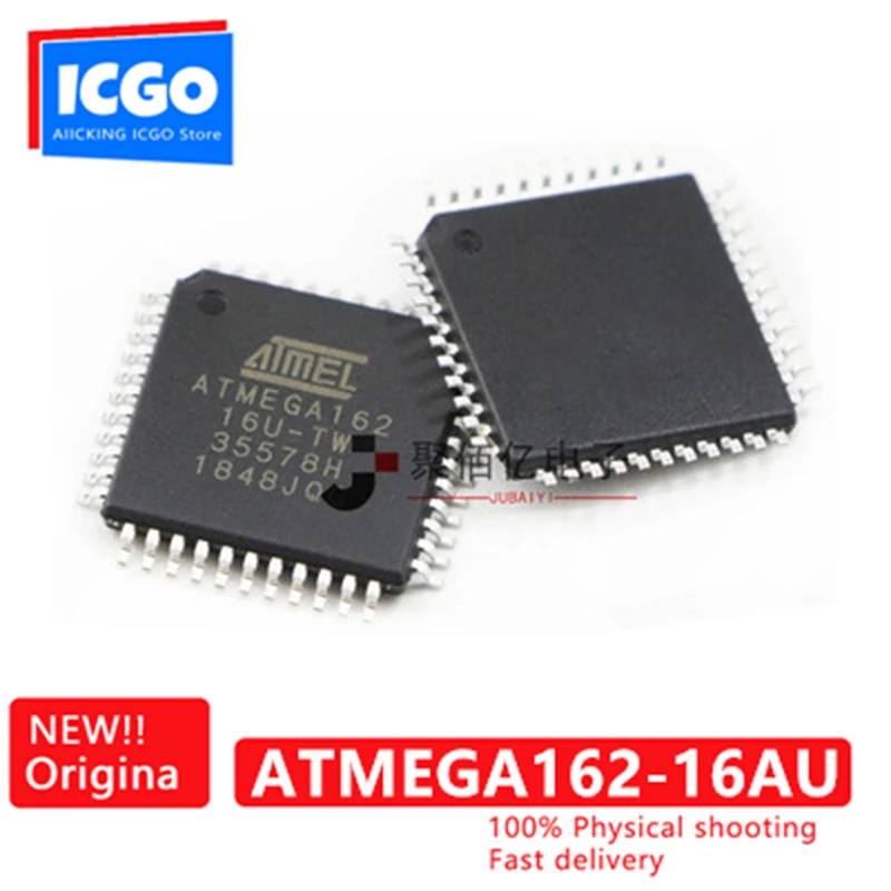 

(1piece)100% original ATMEGA162-16AU TQFP44 8-bit microcontroller 162-16AU NEW