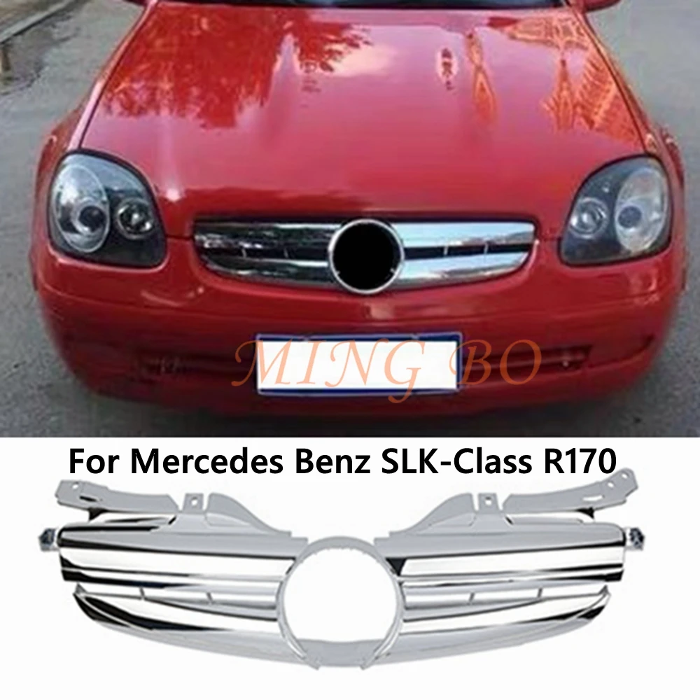 

For Mercedes Benz SLK-Class R170 1996 1997 1998 1999 2001 2002 2003 2004 CL Style Front Racing Grille