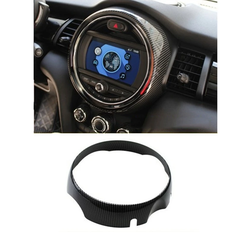 Car Central Control Display Decorative Cover For-BMW MINI ONE Cooper F55 F56 F57 Accessories Sticker