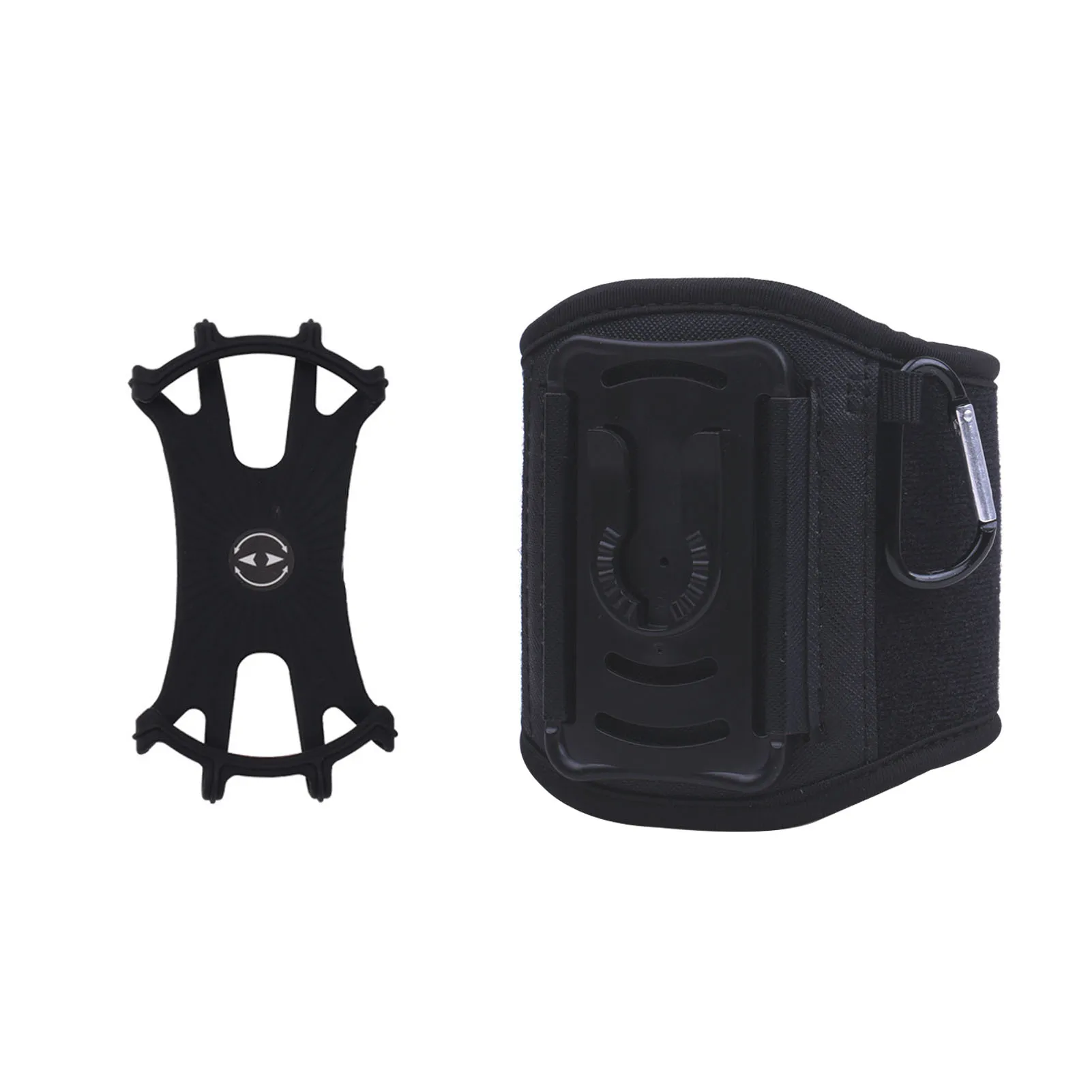 

Cycling Outdoor Sports Wear Resistant Travel Non Slip 360 Degree Rotation Hands Free Universal Water Bottle Phone Holder