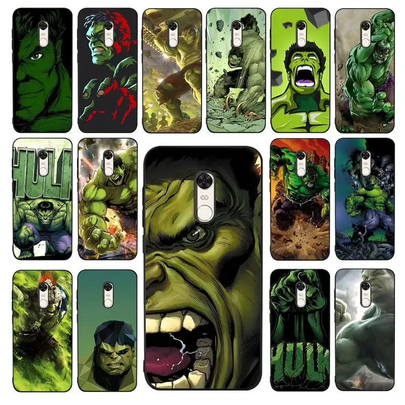 

Disney The Hulk Phone Case for Redmi 5 6 7 8 9 A 5plus K20 4X S2 GO 6 K30 pro