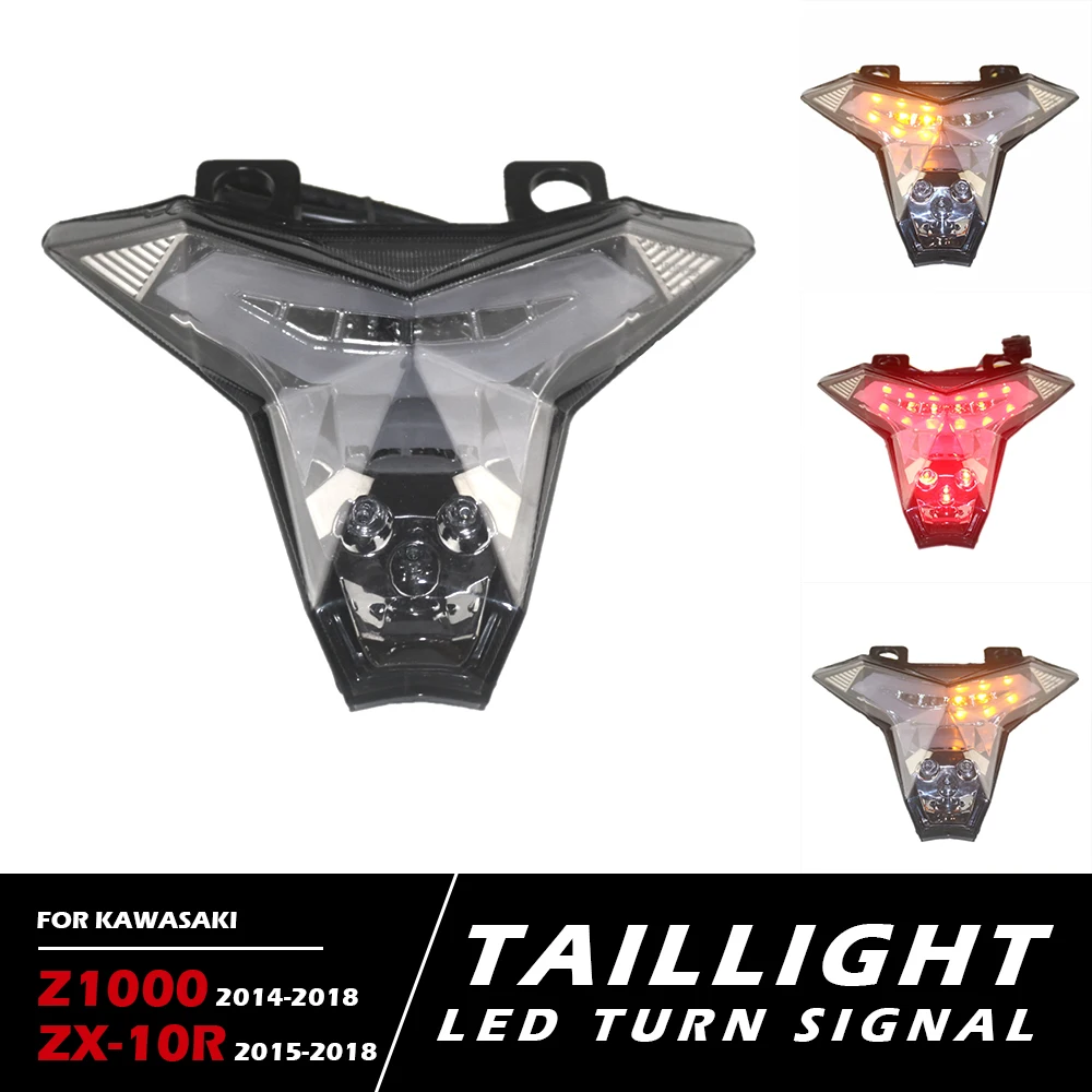

For KAWASAKI Z1000 ZX10R 2014 2015 2016 2017 2018 Motorcycle Rear Brake Light Indicator Lamp Modified Accessories