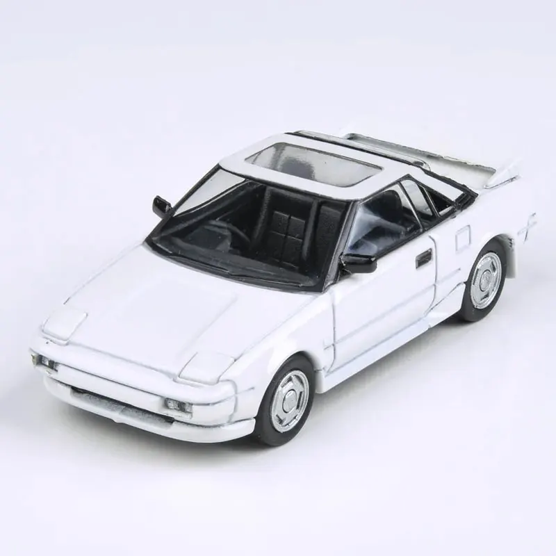 Литье под давлением коллекция автомобилей орнамент масштаб 1/64 Toyota 1985 MR2 MK1 модель